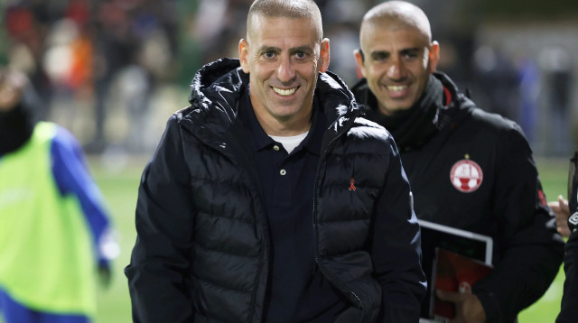 רן קוז'וך מאמן הפועל באר שבע (צילום: קובי אליהו)