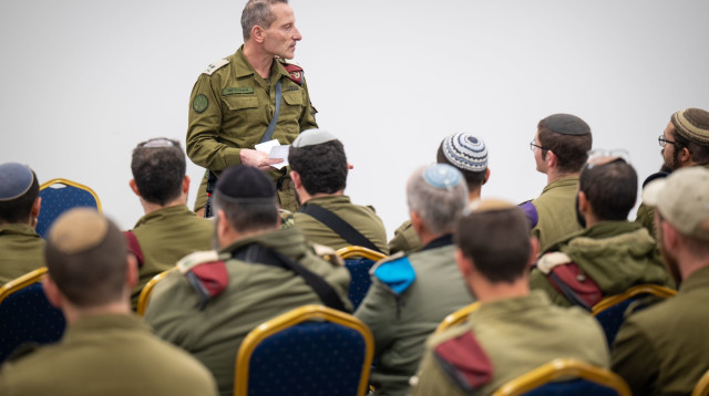 סגן הרמטכ"ל בחטיבת חשמונאים החרדית (צילום: דובר צה"ל)