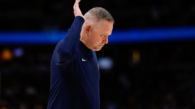 מאמן דנבר נאגטס מייק מאלון (צילום: רויטרס)