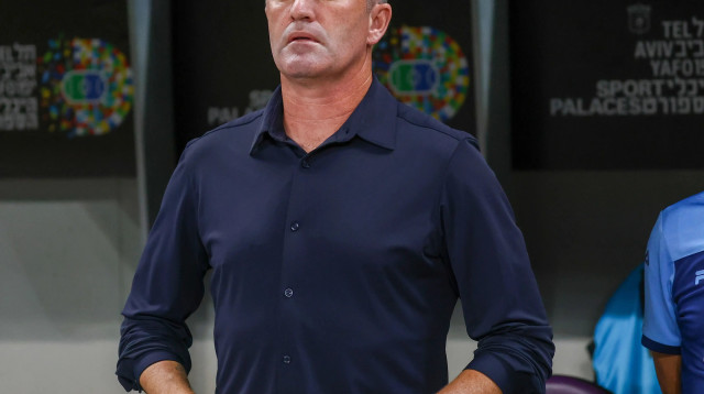 מאמן מכבי תל אביב, רובי קין (צילום: דני מרון)