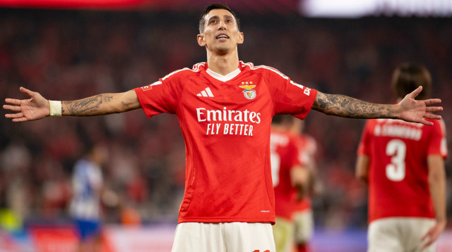 אנחל די מריה שחקן בנפיקה (צילום: GettyImages, Carlos Rodrigues)