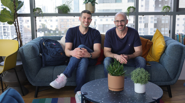 ד"ר רונן דר ועומרי גלר מ"אנבידיה" (צילום: באדיבות דבי תקשורת)