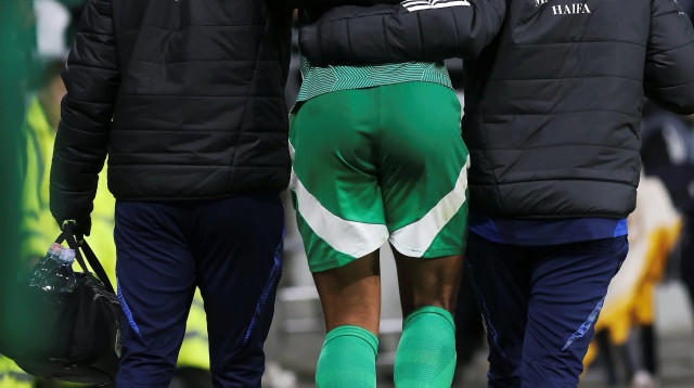 שחקן מכבי חיפה, קסנדר סברינה (צילום: קובי אליהו)