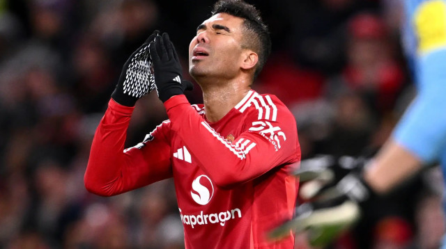 שחקן מנצ'סטר יונייטד קאסמירו (צילום: GettyImages, Stu Forster)