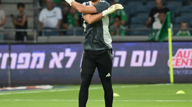 שוער מכבי חיפה, תומאס סולטאני (צילום: ברני ארדוב)