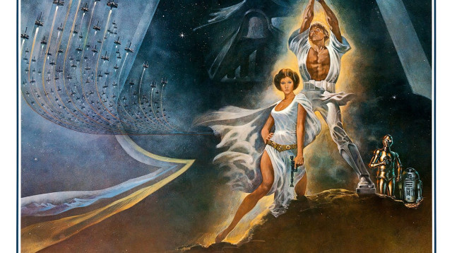 פוסטר הסרט "סטאר וורז - תקווה חדשה" (צילום: פוסטר: "סטאר וורז - תקווה חדשה")