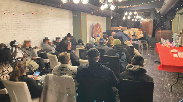 חנוכה לדרי הרחוב (צילום: עיריית ירושלים)