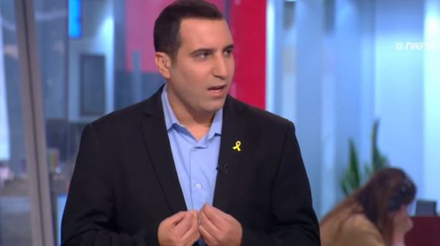 ירון אברהם (צילום: צילום מסך חדשות 12)