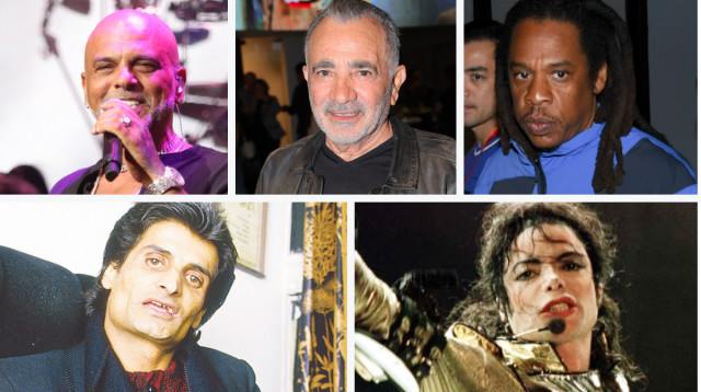 מייקל ג'קסון, זוהר ארגוב, משה איבגי, ג'יי זי,אייל גולן (צילום: רויטרס,רפי דלויה,אלוני מור,פלאש 90)