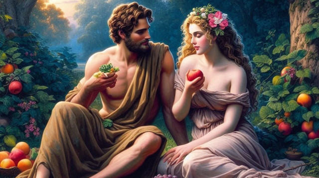 אדם וחווה (צילום: Pixabay)