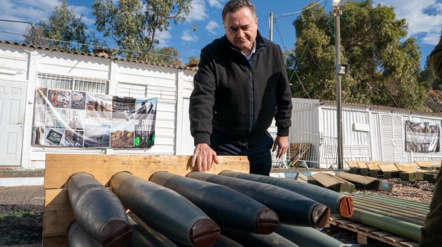 שר הביטחון ישראל כ"ץ (צילום: אריאל חרמוני, משרד הביטחון)