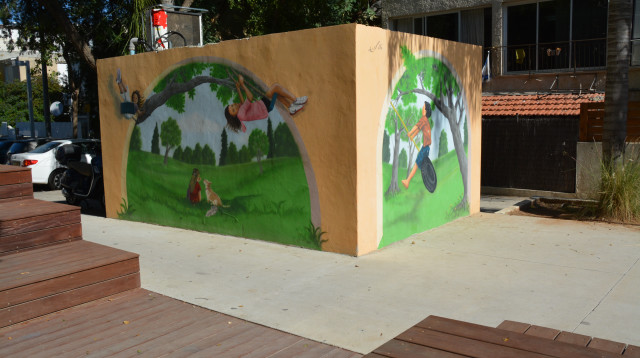 מקלט ציבורי ברמת גן (צילום: דוברות ראש העיר)