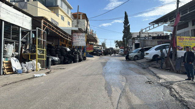 זירת האירוע (צילום: אלון חכמון)