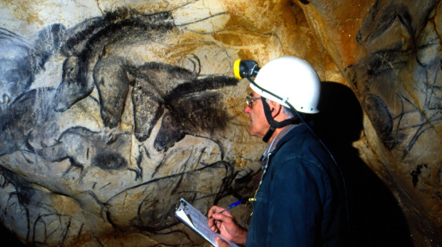 מערת שובה, מהתקופה הפלאוליתית העליונה, צרפת (צילום: Prof. Jean Clottes, France)