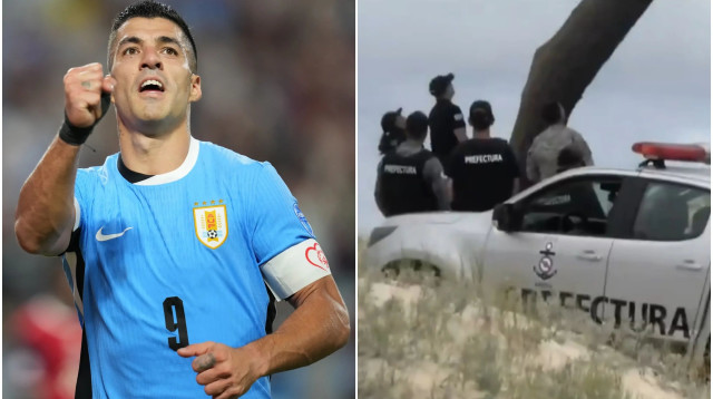 לואיס סוארס חילץ אדם מניסיון התאבדות (צילום: GettyImages, Grant Halverson)