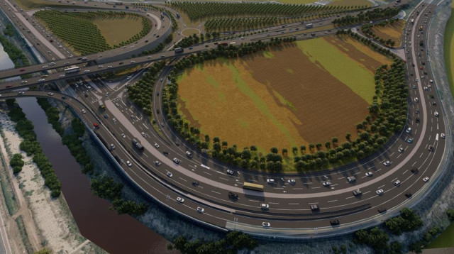 הכניסה החדשה לנתב”ג  (צילום: דוברות רשות שדות התעופה)