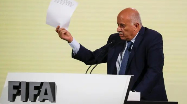 רג'וב נואם בקונגרס פיפ"א, הבוקר (צילום: רויטרס)