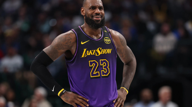 לברון ג'יימס, לוס אנג'לס לייקרס (צילום: GettyImages, Sam Hodde)
