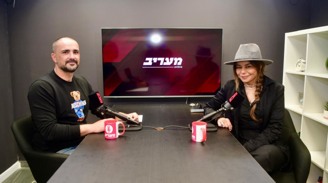 אבי שושן ורינת גבאי (צילום: אבשלום ששוני)