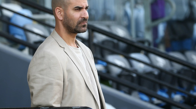 גל אלברמן מנהל מקצועי מכבי חיפה (צילום: אודי ציטיאט)