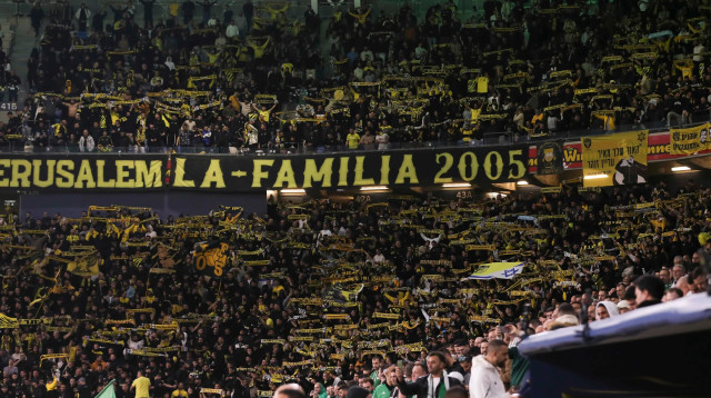 אוהדי בית"ר ירושלים (צילום: מאור אלקסלסי)