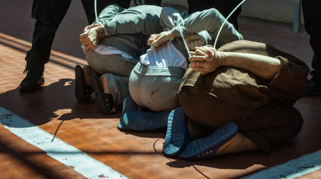 מחבלי נוח'בה (צילום: חיים גולדברג, פלאש 90)