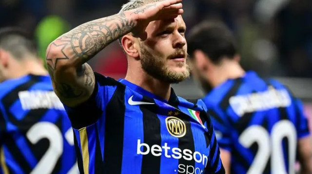 פדריקו דימרקו במדי אינטר (צילום: אימג'בנק  GettyImages)