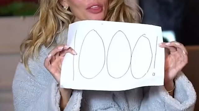 בוני בלו, שכבה עם 1056 גברים ב-12 שעות (צילום: טיקטוק)