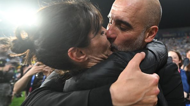 פפ גווארדיולה וסרה גווארדיולה בימים יפים יותר (צילום: picture alliance / Contributor)