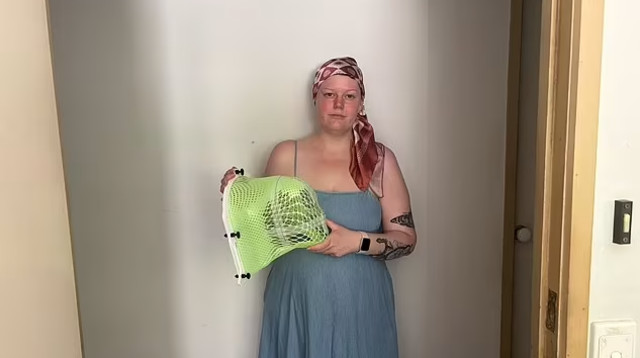 אמנדה הדג'ס, בגיל 31 חלתה בסרטן סופני (צילום: צילום מסך dailymail)