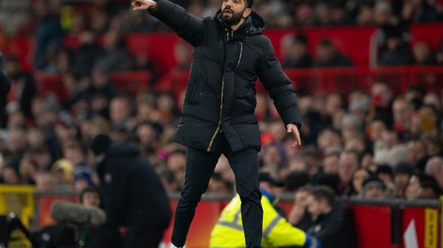 רובן אמורים מאמן מנצ'סטר יונייטד (צילום: Visionhaus)