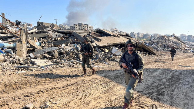 כוחות צה"ל ברצועת עזה (צילום: אבי אשכנזי)