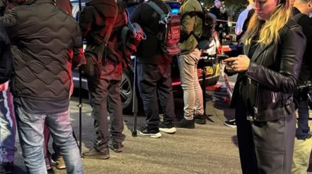 אדווה דדון בזירת פיגוע (צילום: צילום מסך)