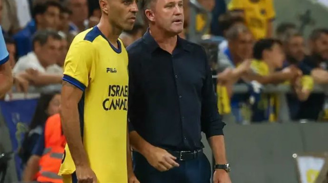 רובי קין עם ערן זהבי (צילום: דני מרון)