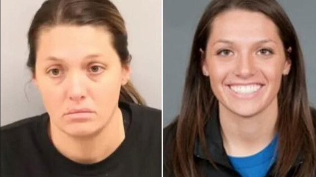 לורה קארון, נעצרה בחשד לקיום יחסים עם תלמיד כיתה ה׳ (צילום: רשתות חברתיות)