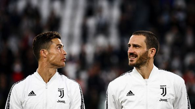 לאונרדו בונוצ'י כריסטיאנו רונאלדו (צילום: NurPhoto)