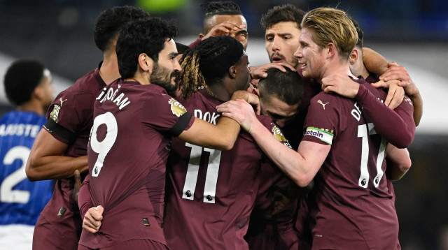 שחקני מנצ'סטר סיטי (צילום: רויטרס)