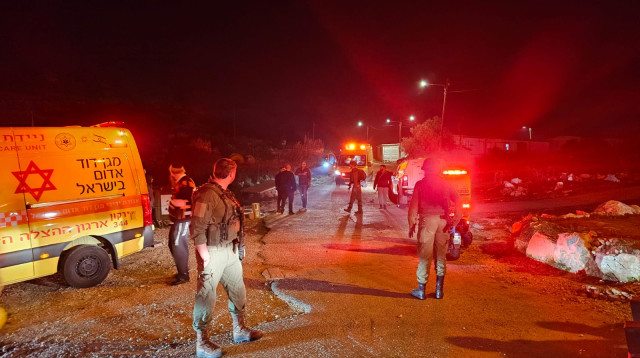 מהומות בשומרון (צילום: דוברות מד"א)