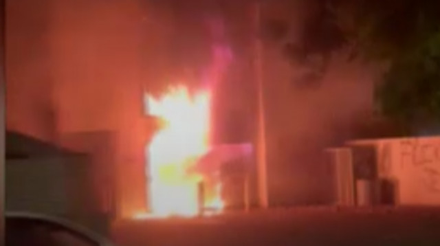 מעון ילדים הוצת בסידני אוסטרליה (צילום: צילום מסך ABC)