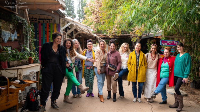 סיור סטיילינג עם מעיין אדר (צילום: רונה טפר)