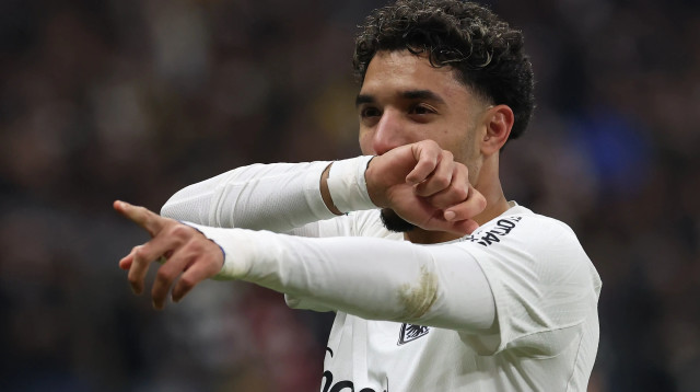 שחקן איינטרכט פרנקפורט עומאר מרמוש (צילום: GettyImages, Alexander Hassenstein)