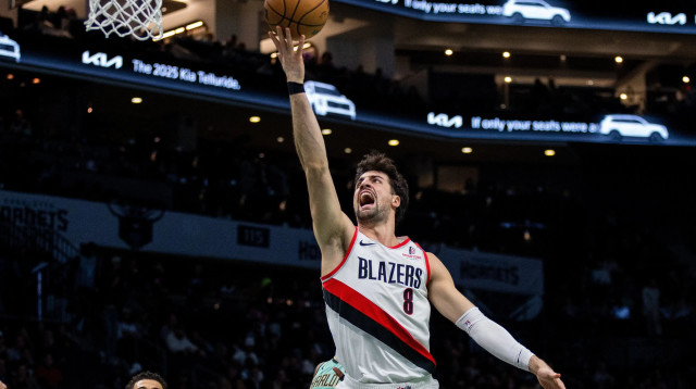 שחקן פורטלנד טריילבלייזרס דני אבדיה (צילום: רויטרס)