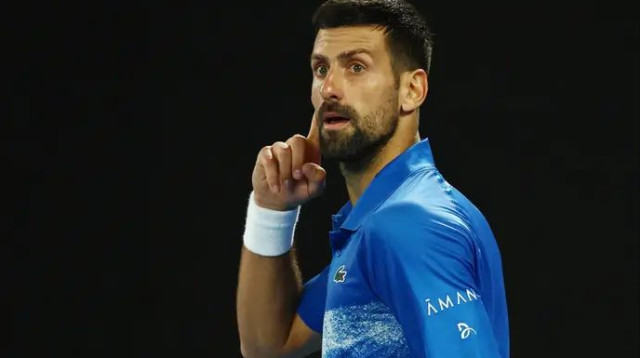 אמרתם משהו? ג'וקוביץ' (צילום: רויטרס)