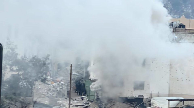 תקיפת צה"ל בשכם (צילום: רשתות ערביות)