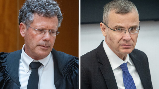 יריב לוין, יצחק עמית (צילום: יונתן זינדל, פלאש 90,חיים גולדברג פלאש 90)