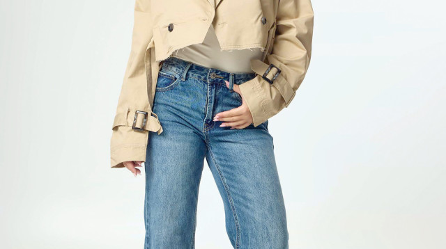 ג'קט טרנץ' קרופ, טוונטיפורסבן, 229.90 ש"ח (צילום: עדי שנפיק)