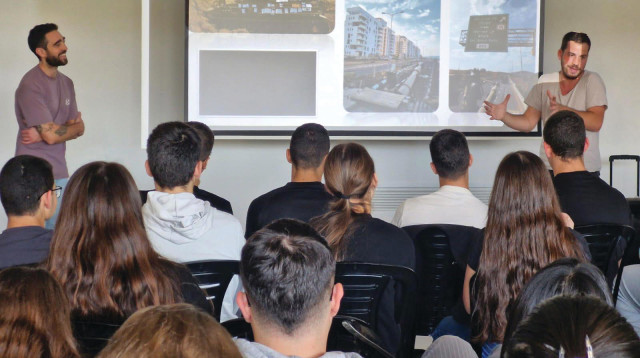 נמרוד עמיר, בני קלצהנלדר "צמד ברזל" (צילום: פרטי)