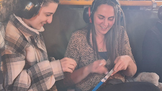 ארבל יהוד בתיעוד ראשון במסוק  (צילום: דובר צהל)