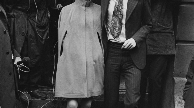  מיק ג'אגר ומריאן פיית'פול (צילום: gettyimages)