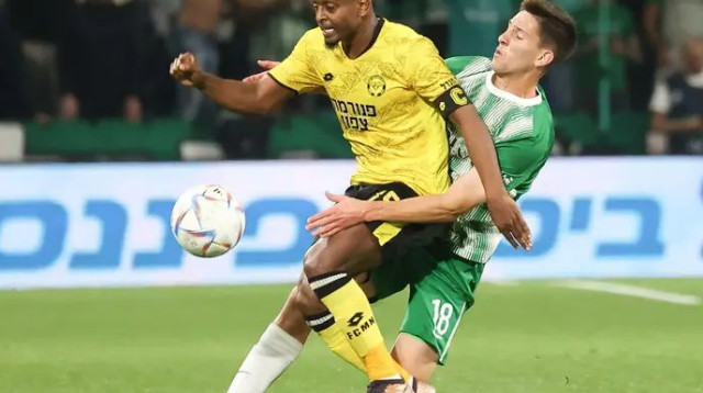 שוב נפגשים. גוני נאור ואביב אברהם (צילום: ברני ארדוב)